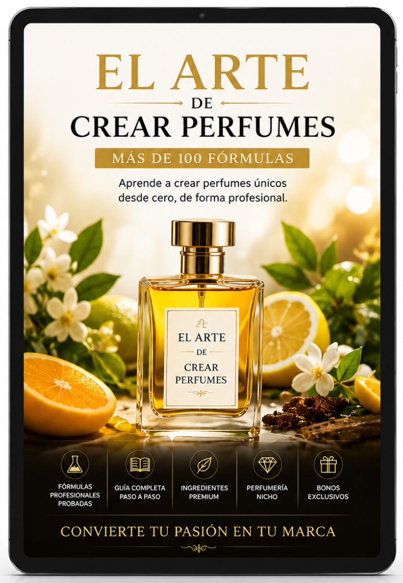 EL ARTE DE CREAR PERFUMES + de 120 fórmulas para aprender, crear y emprender